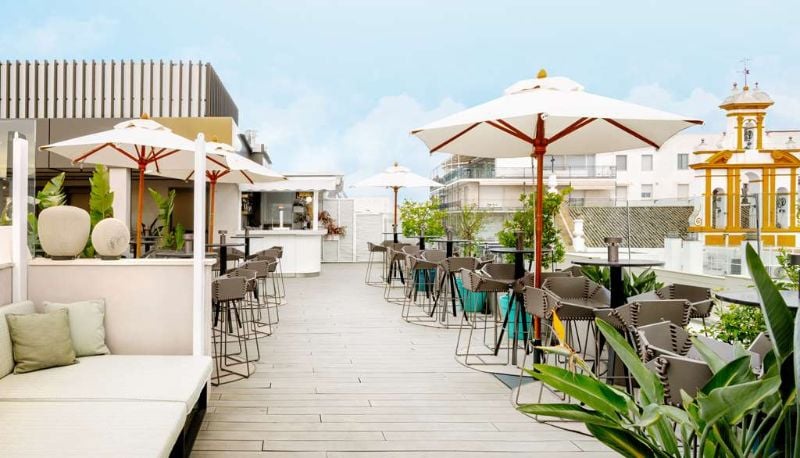 Radisson Collection Hotel, Magdalena Plaza Sevilla, justa rufina sky rooftop