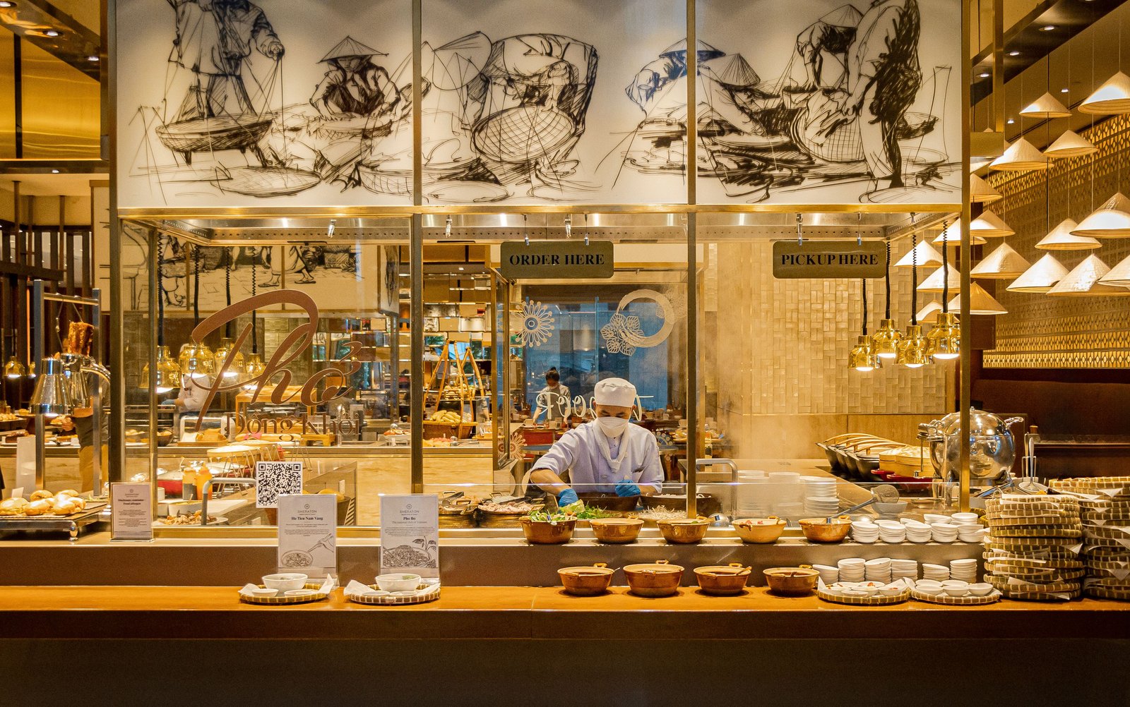 Sheraton Saigon Grand Opera Hotel — eat & drink