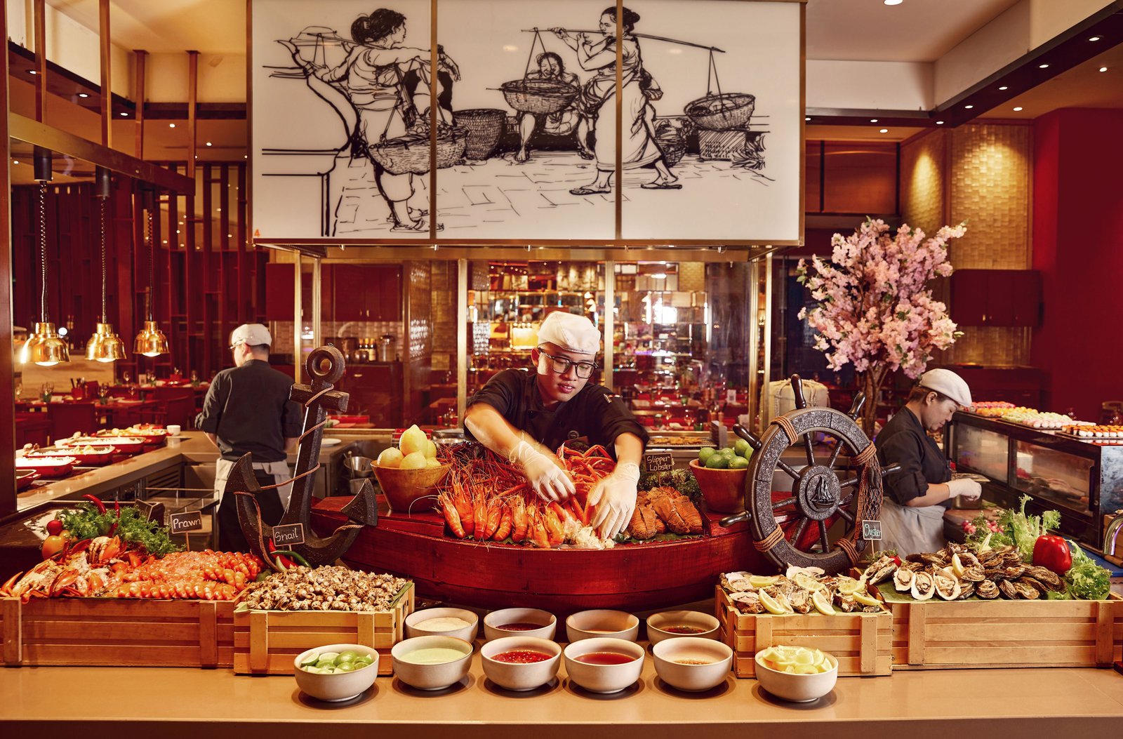 Sheraton Saigon Grand Opera Hotel — eat & drink