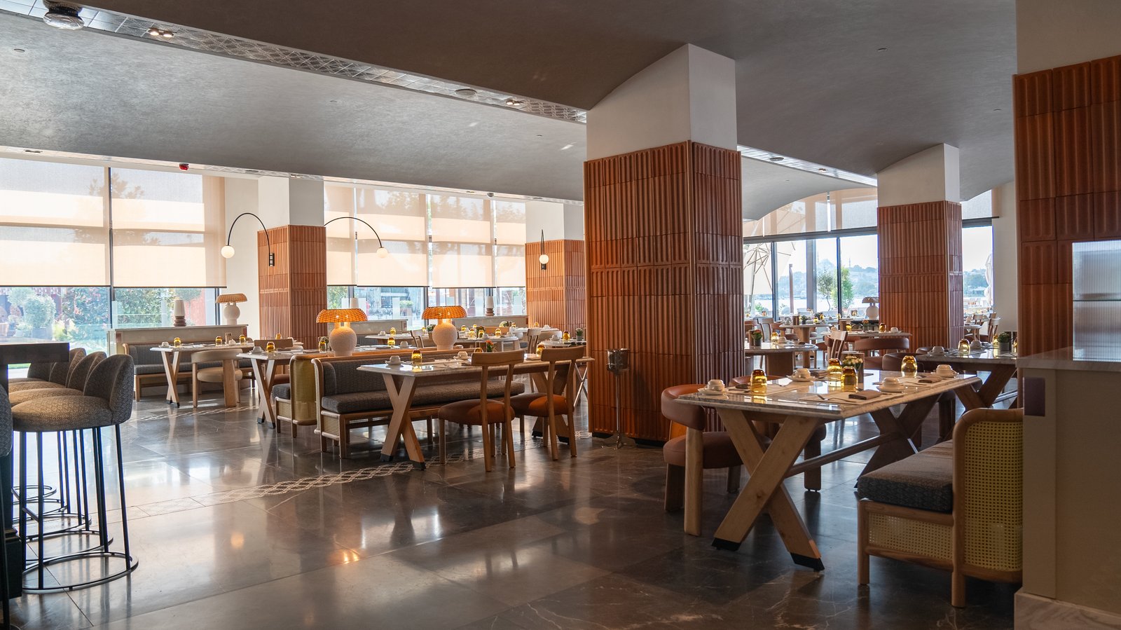 Rixos Tersane Istanbul, at the table