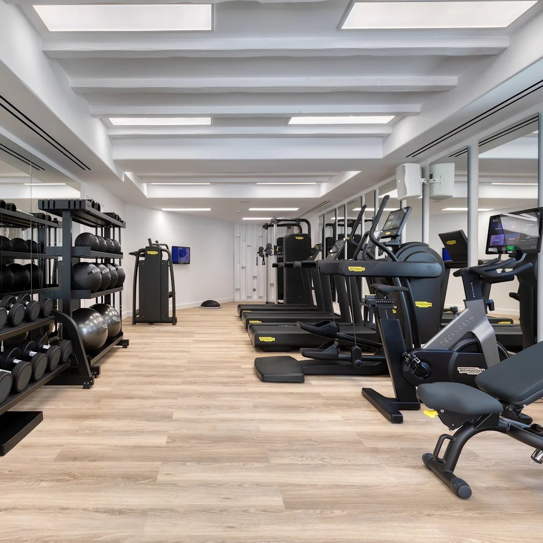 Sandblu Santorini, LXR Hotels & Resorts, gym and yoga terrace
