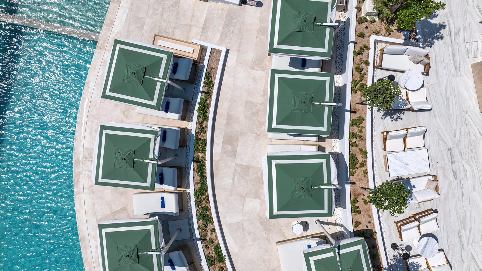 Sandblu Santorini, LXR Hotels & Resorts, the pool