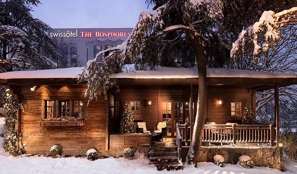 Swissôtel The Bosphorus - Istanbul, chalet & chalet garden