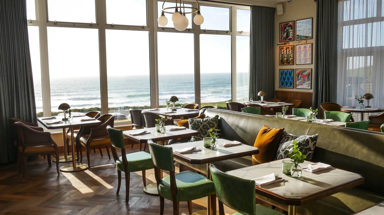 The Headland, at the table