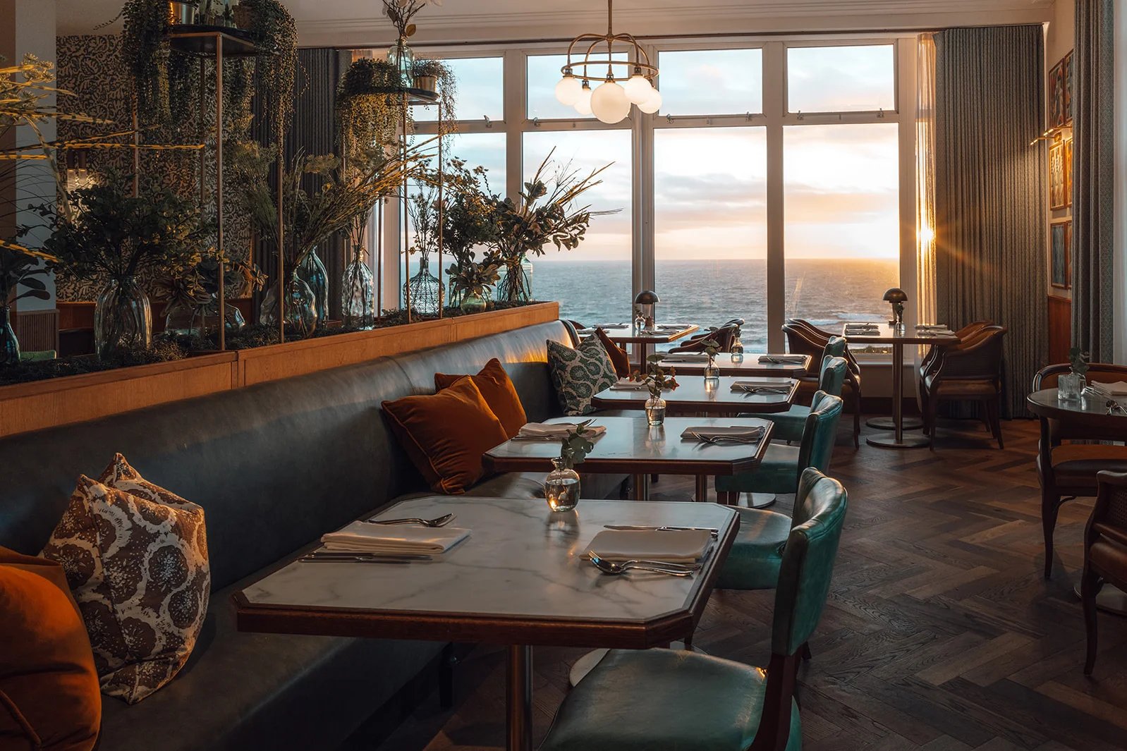 The Headland, at the table