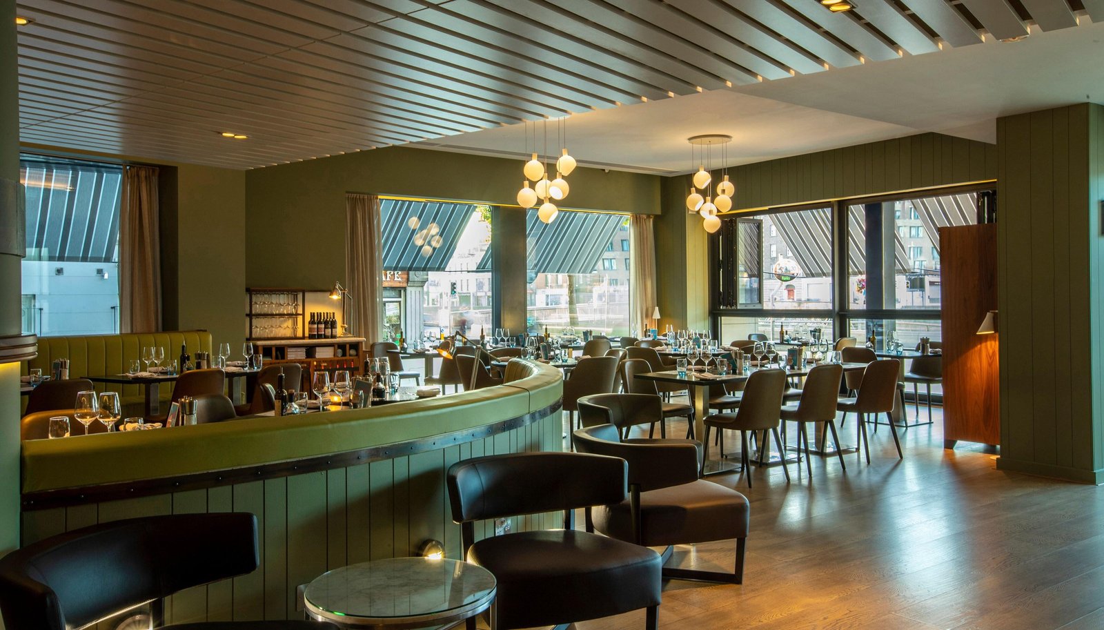 The Morrison Dublin, Curio Collection by Hilton, at the table