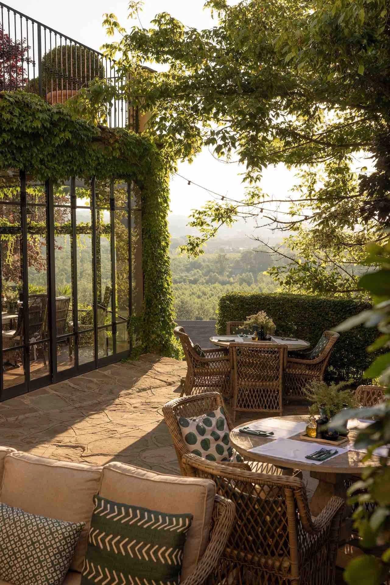 Villa La Madonna, the restaurant at villa la madonna