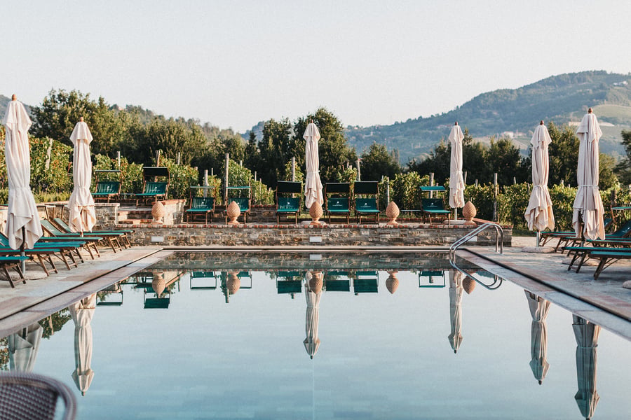 Villa La Madonna, the pool