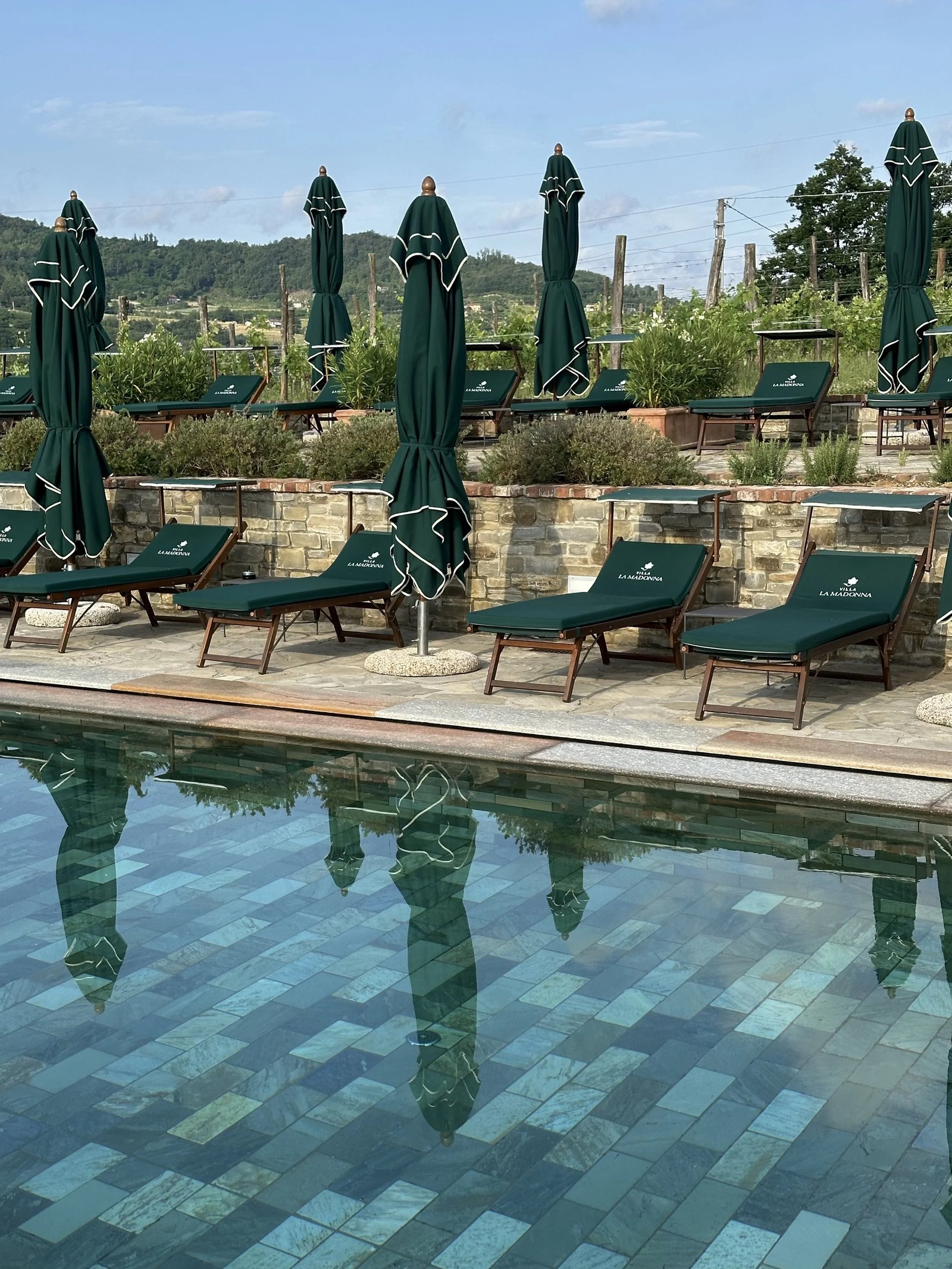 Villa La Madonna, the pool