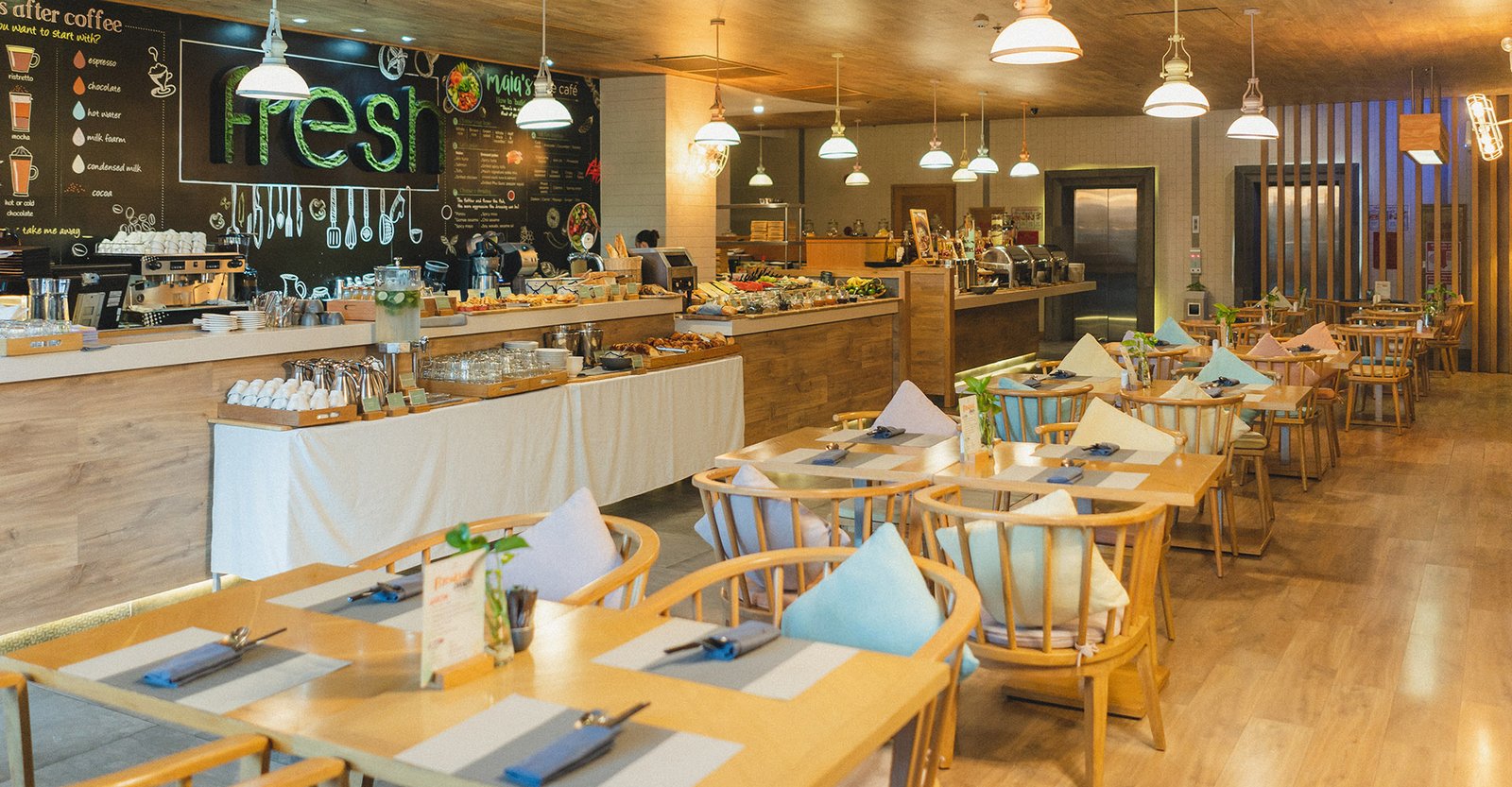 Fusion Suites Saigon — eat & drink