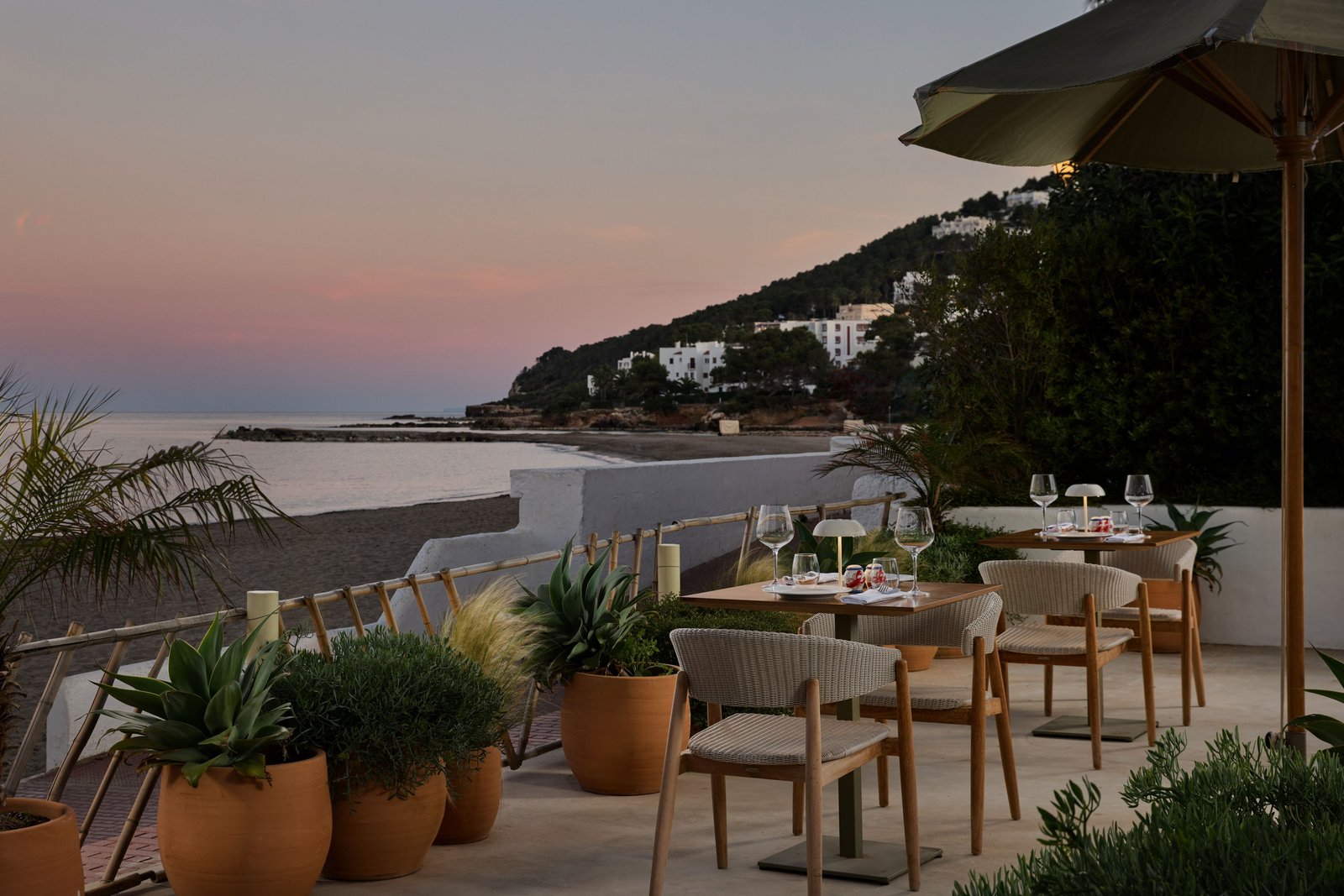 W Ibiza, fire