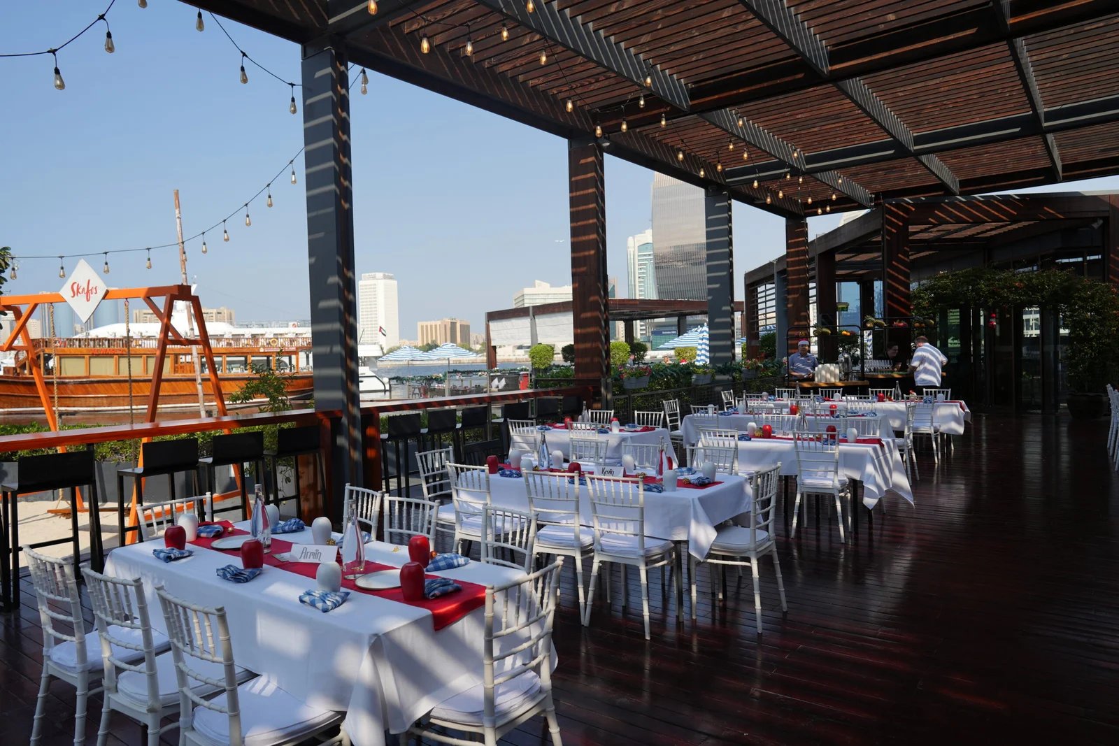 Canopy by Hilton Dubai Al Seef, at the table
