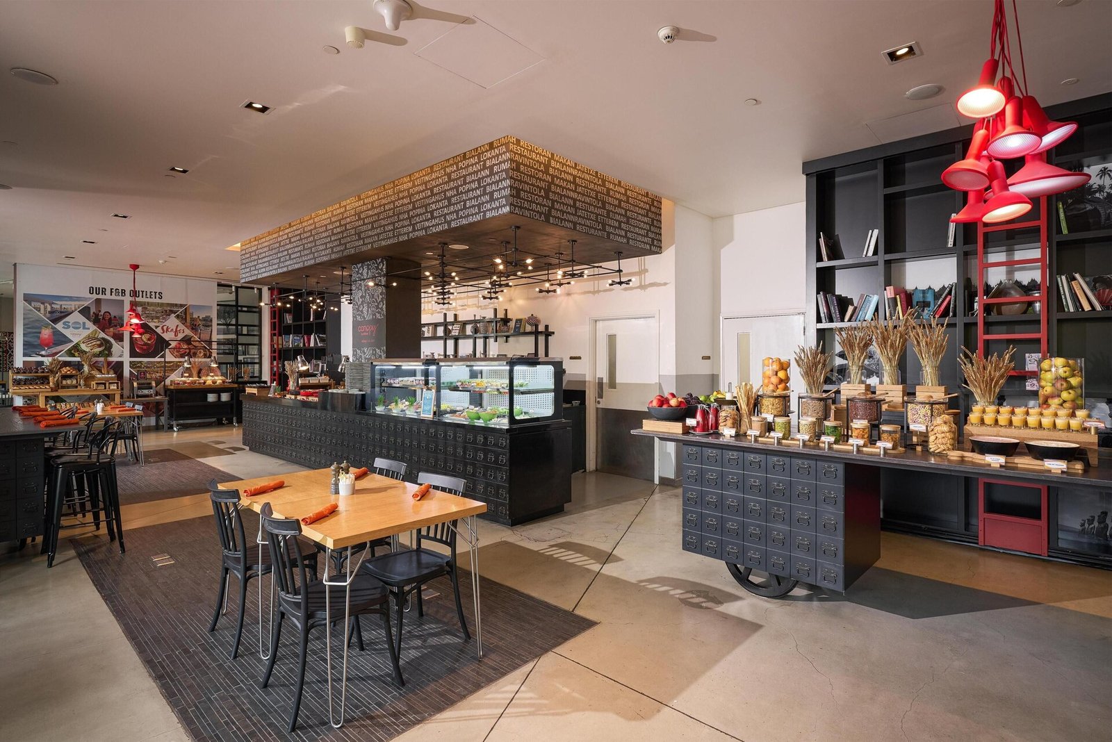 Canopy by Hilton Dubai Al Seef, at the table