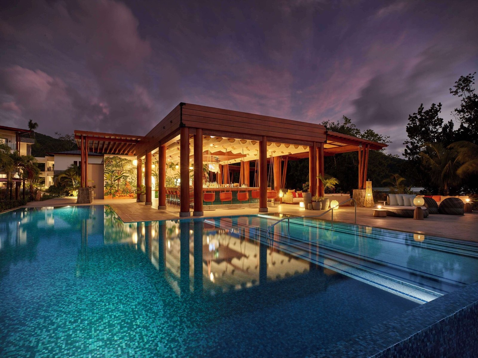 Canopy by Hilton Seychelles Resort, at the table