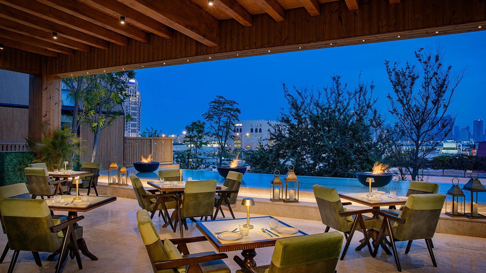 Katara Hills Doha, LXR Hotels & Resorts, at the table