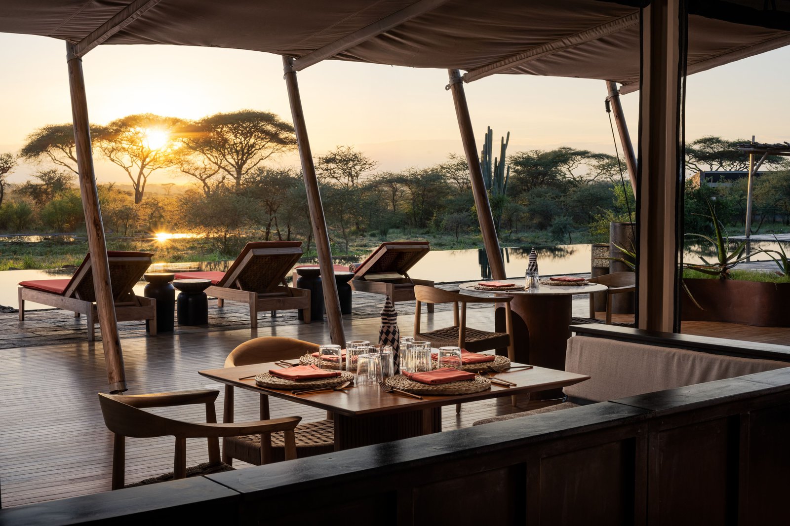 Mapito Safari Camp, Serengeti, Autograph Collection, at the table