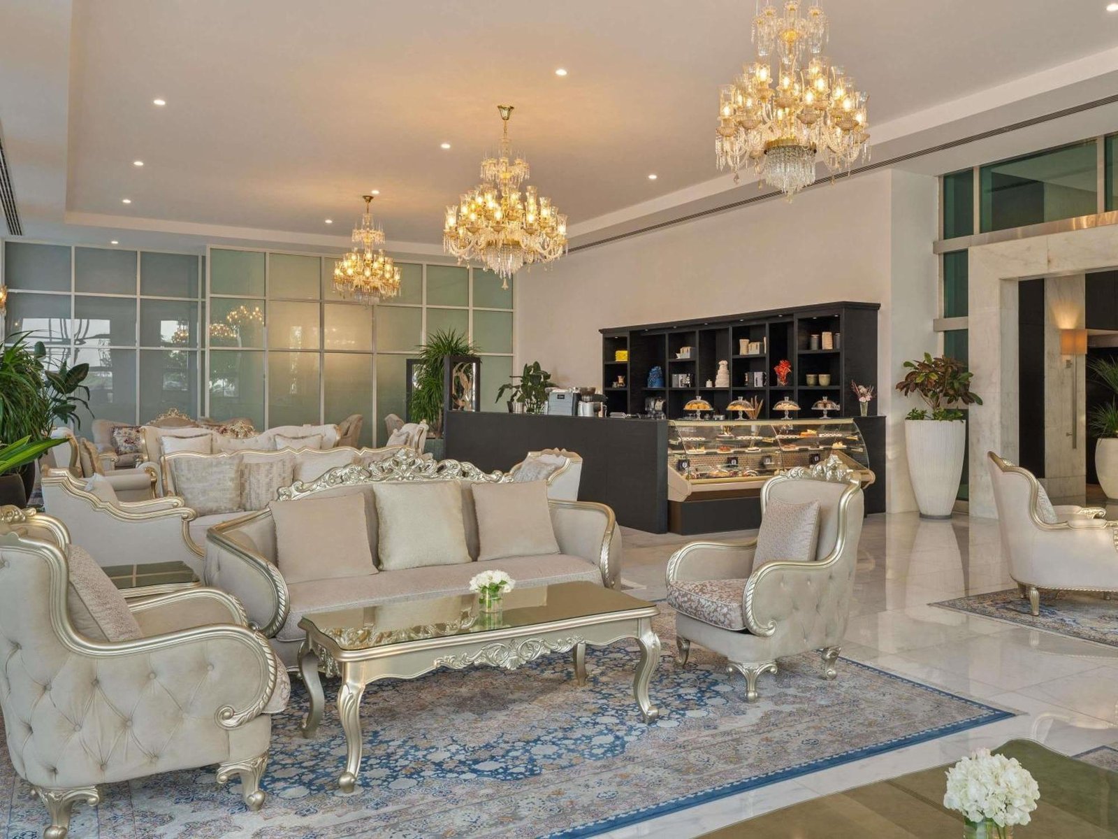 Sofitel Abu Dhabi Corniche, at the table