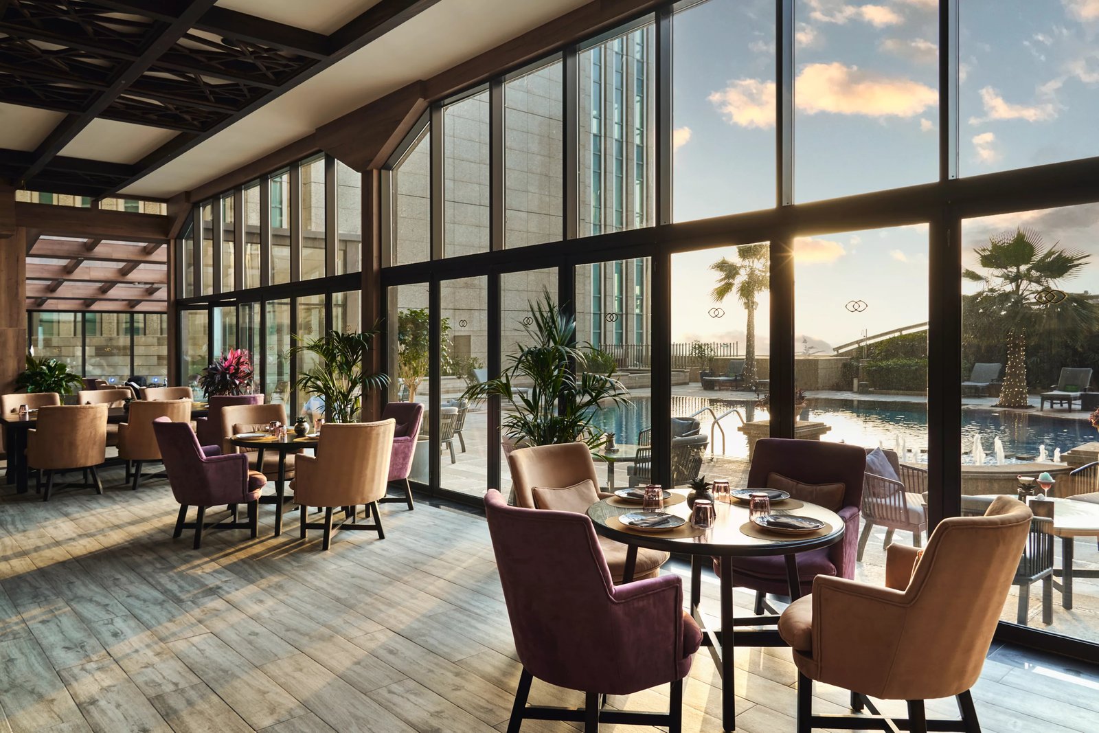 Sofitel Abu Dhabi Corniche, at the table