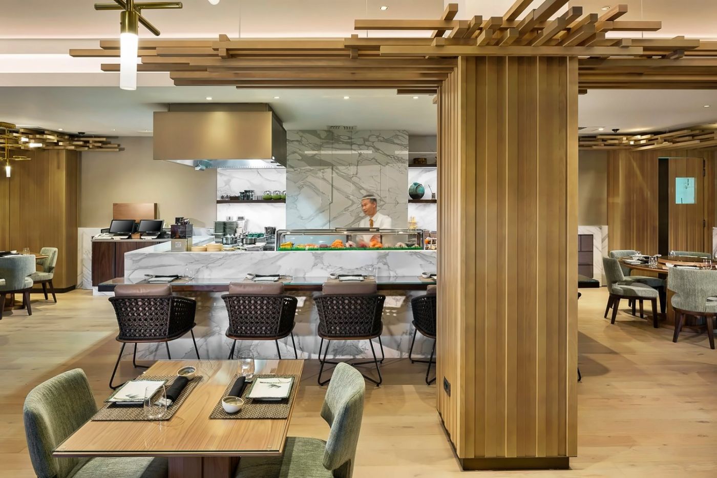 The Vista at Hilton Tel Aviv, at the table