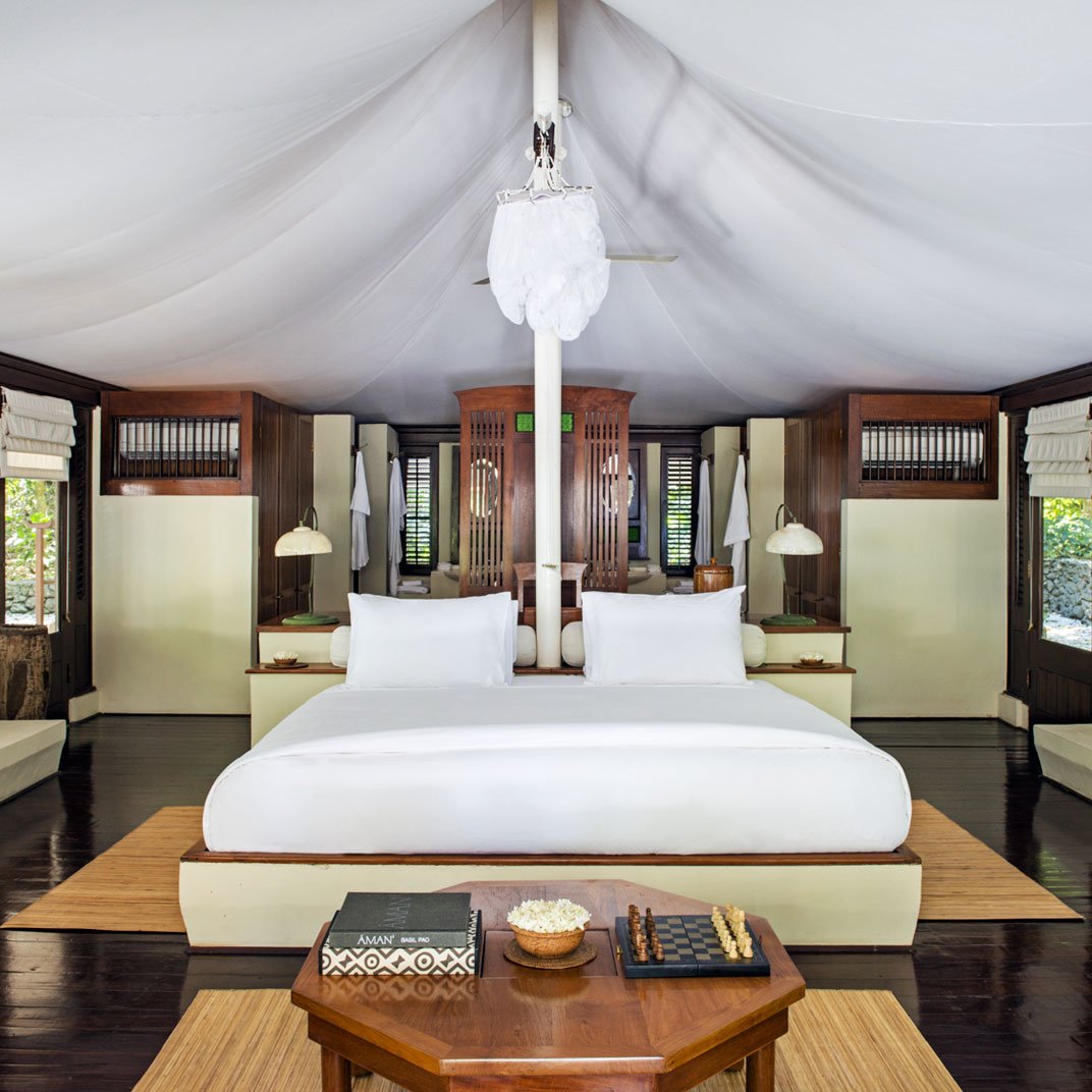 Amanwana, rooms