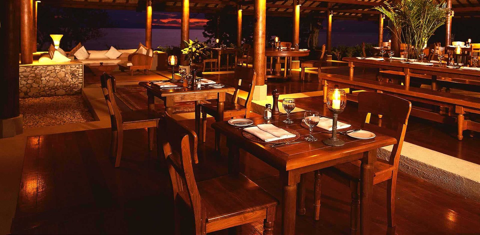 Amanwana, the restaurant