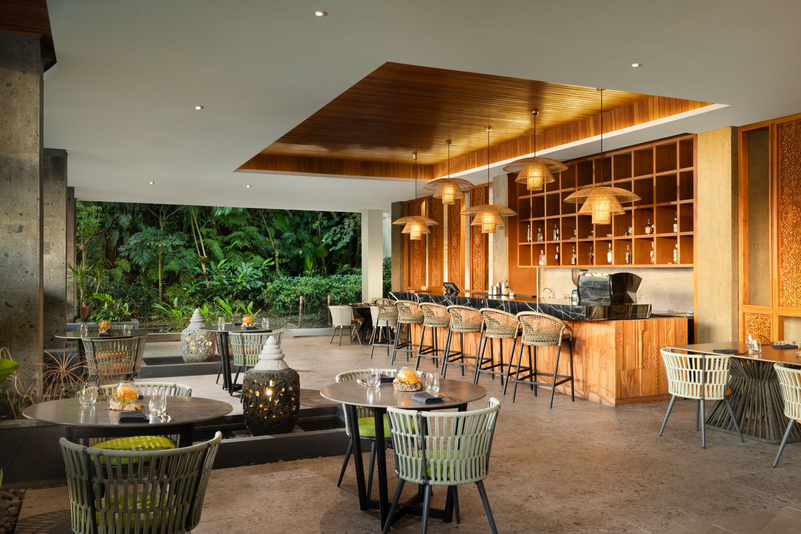 Cicada Resort Bali Ubud, Autograph Collection, verdant pool lounge & bar