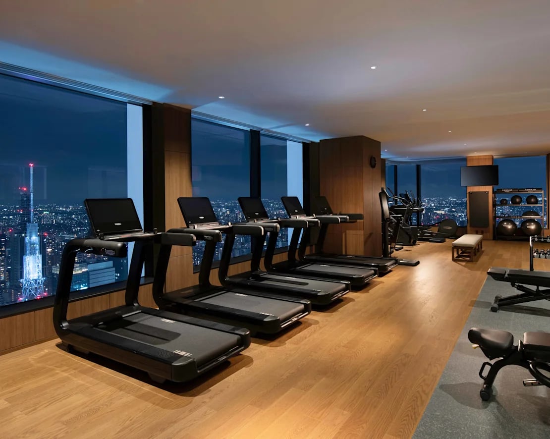 Conrad Nagoya, gym and sauna