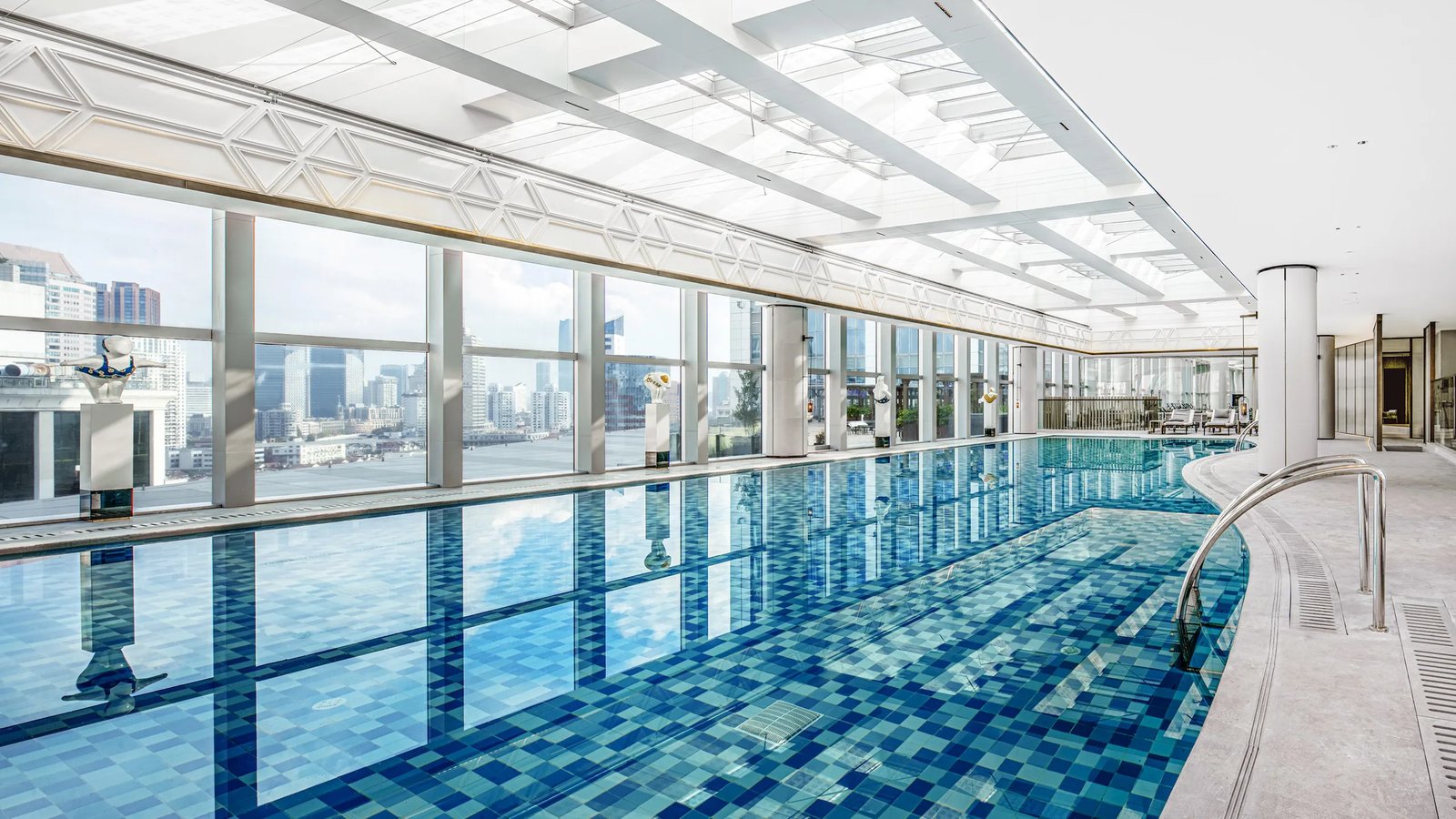 Conrad Shanghai, the pool
