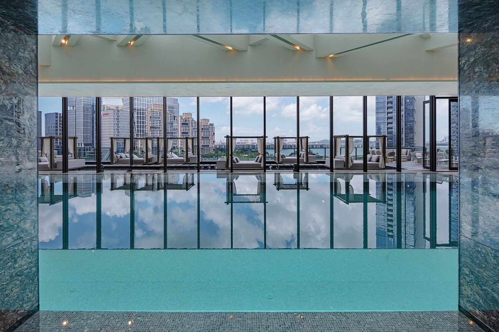 Conrad Shenzhen, the pool