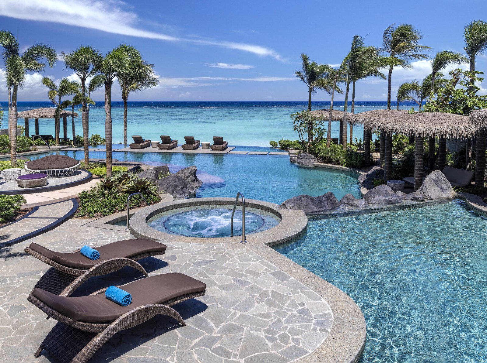 Dusit Thani Guam Resort, the pool