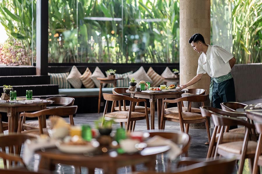 Gdas Bali Health and Wellness Resort, tangi restaurant