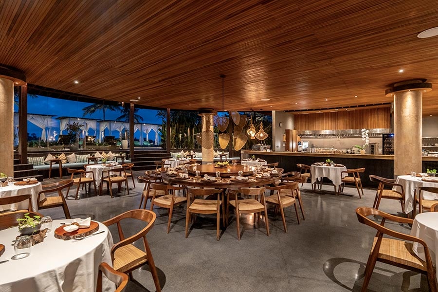 Gdas Bali Health and Wellness Resort, tangi restaurant