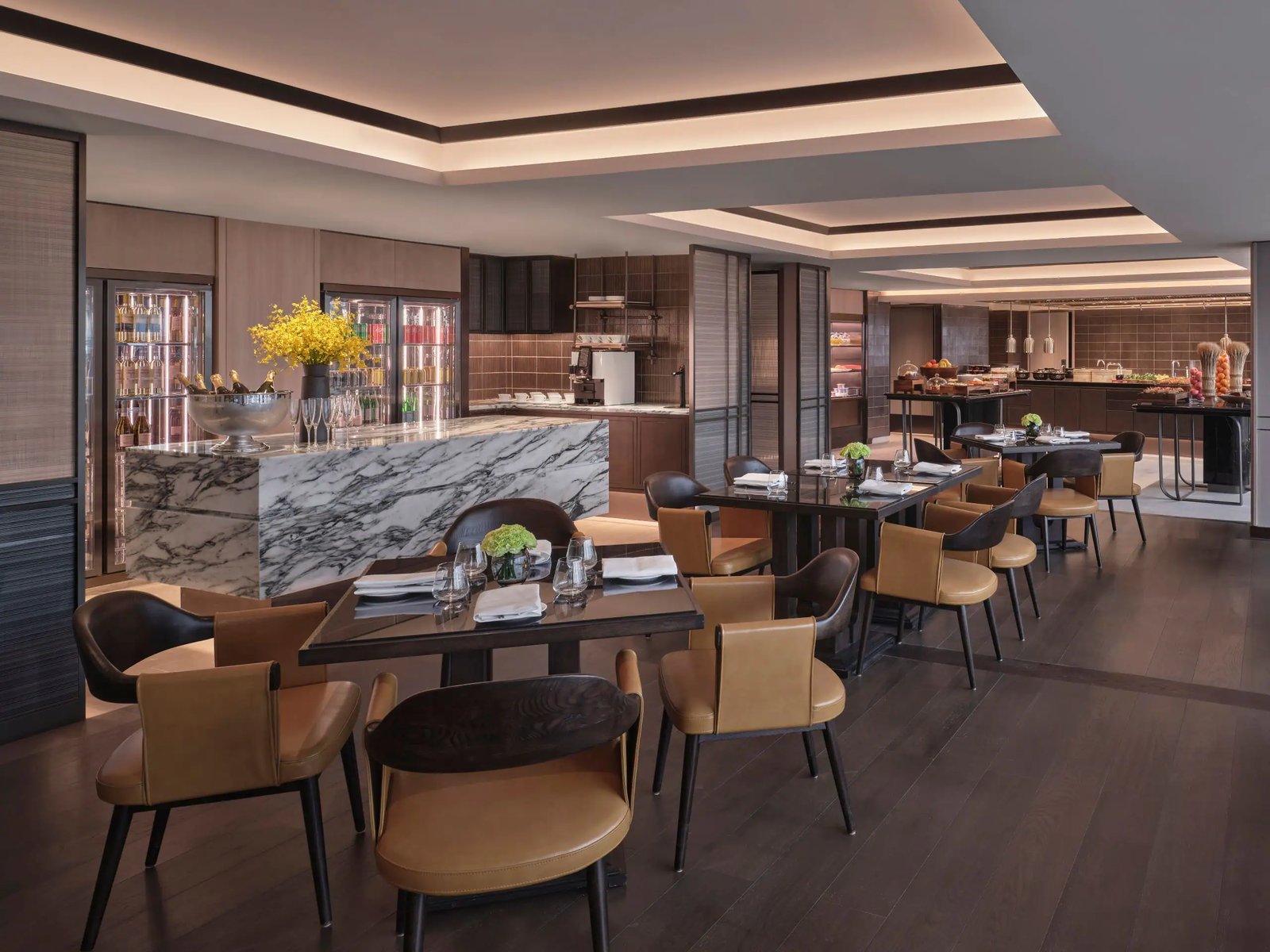 Grand Hyatt Beijing, at the table