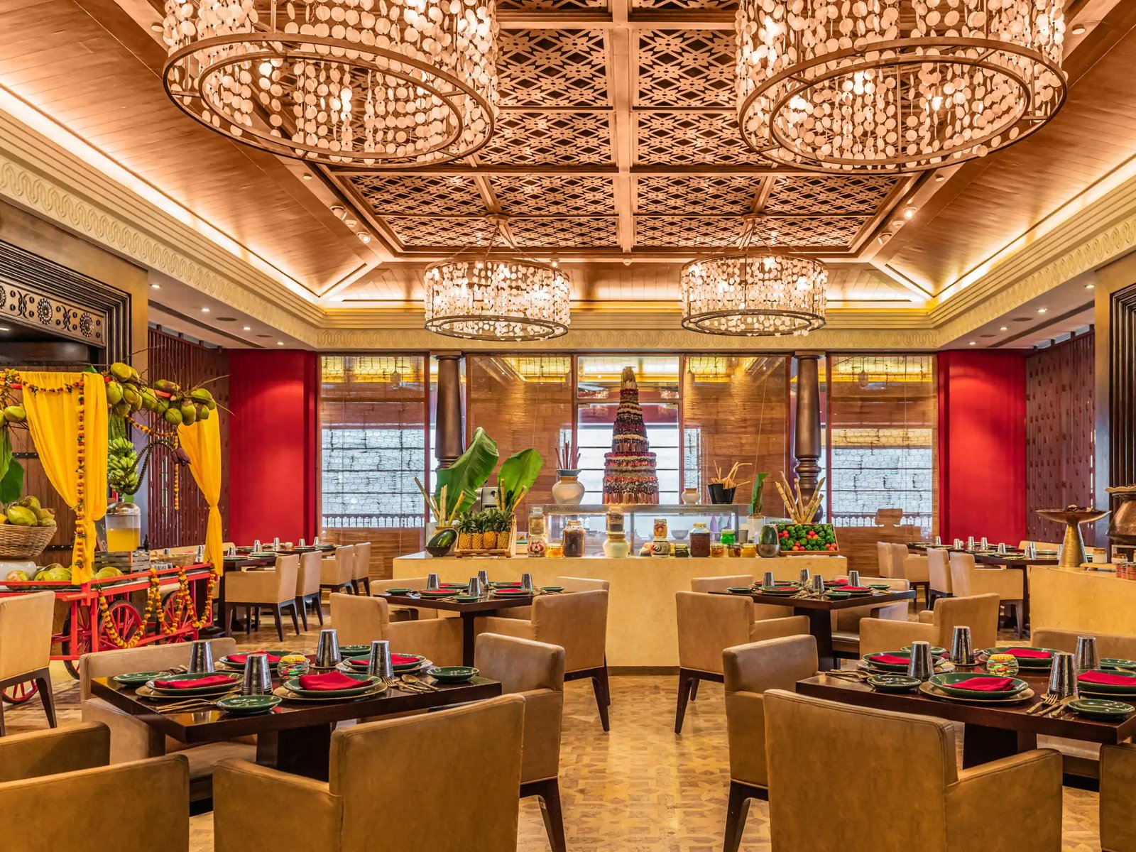 Grand Hyatt Goa, at the table