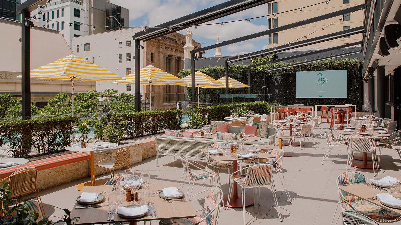 Hyatt Regency Brisbane, hibiscus bar & terrace