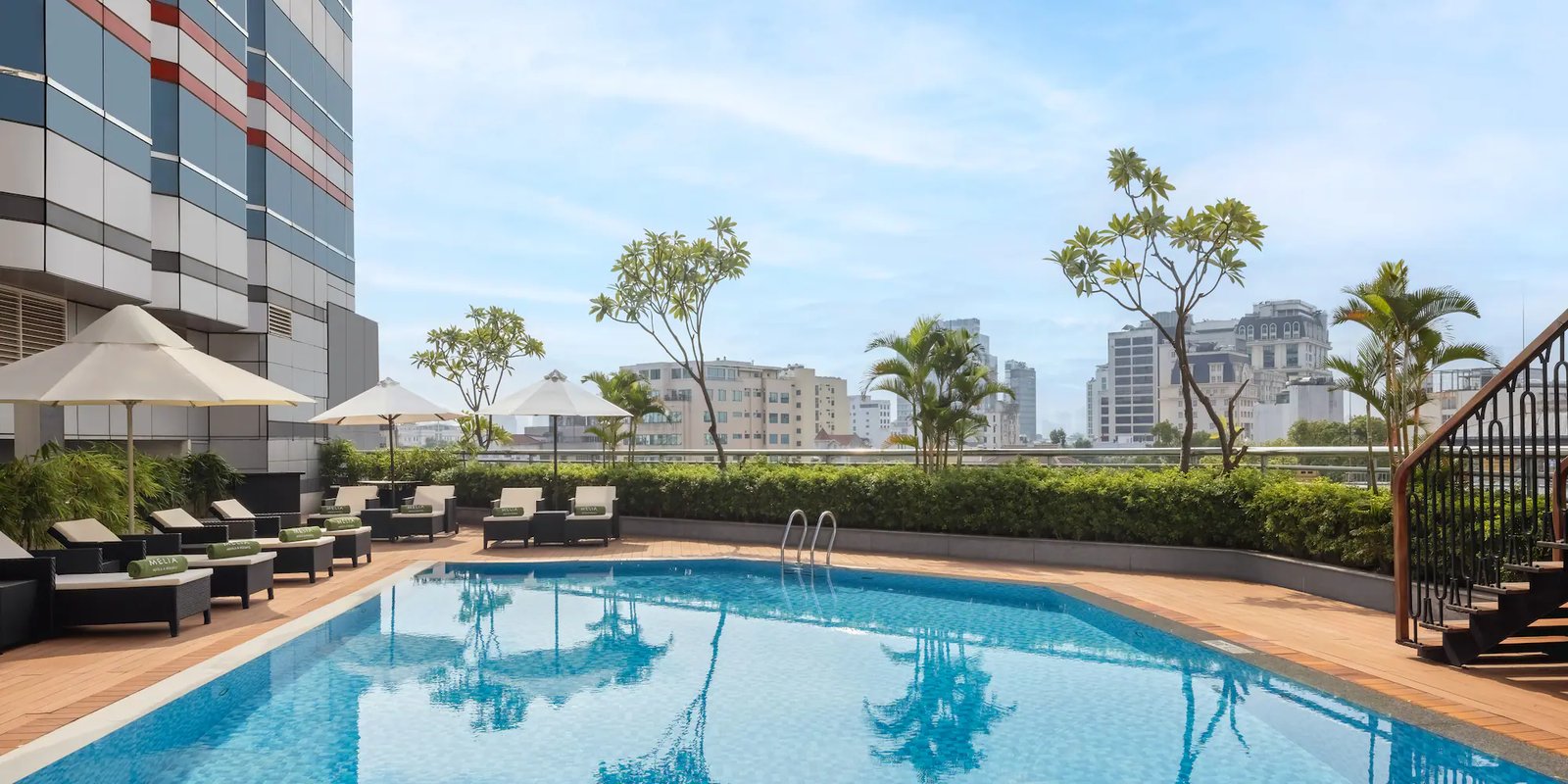 Meliá Hanoi, the pool