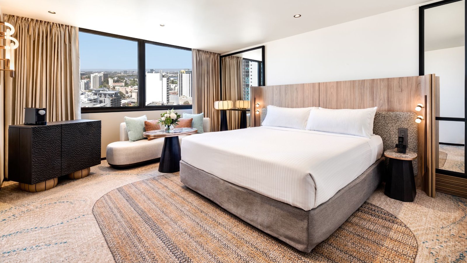 Pan Pacific Perth, rooms