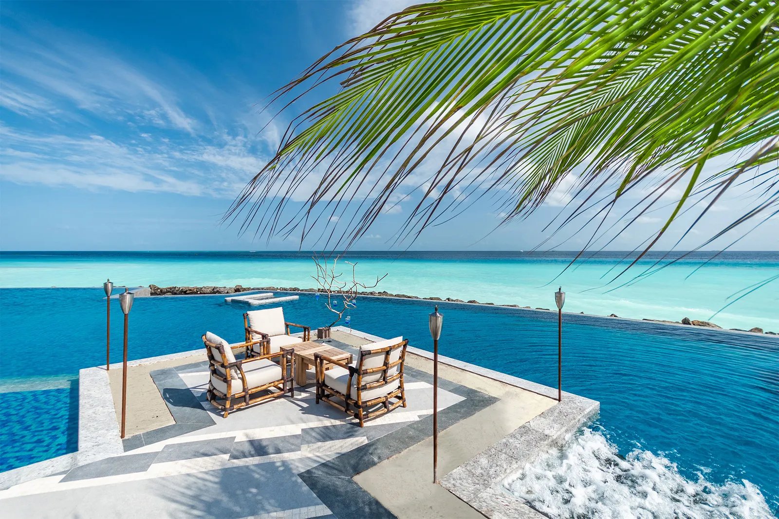 SAii Lagoon Maldives, Curio Collection by Hilton, the pool