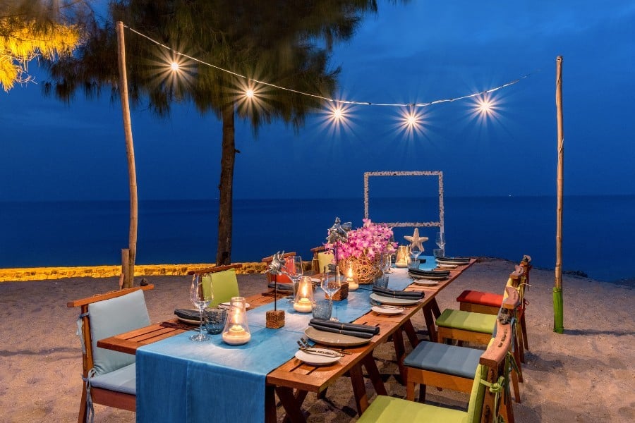SO/ Sofitel Hua Hin, at the table