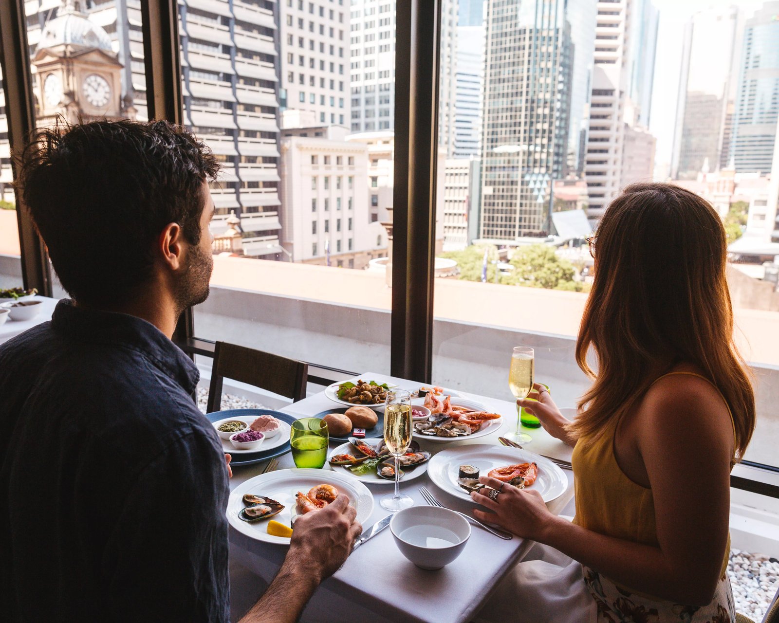 Sofitel Brisbane Central, at the table