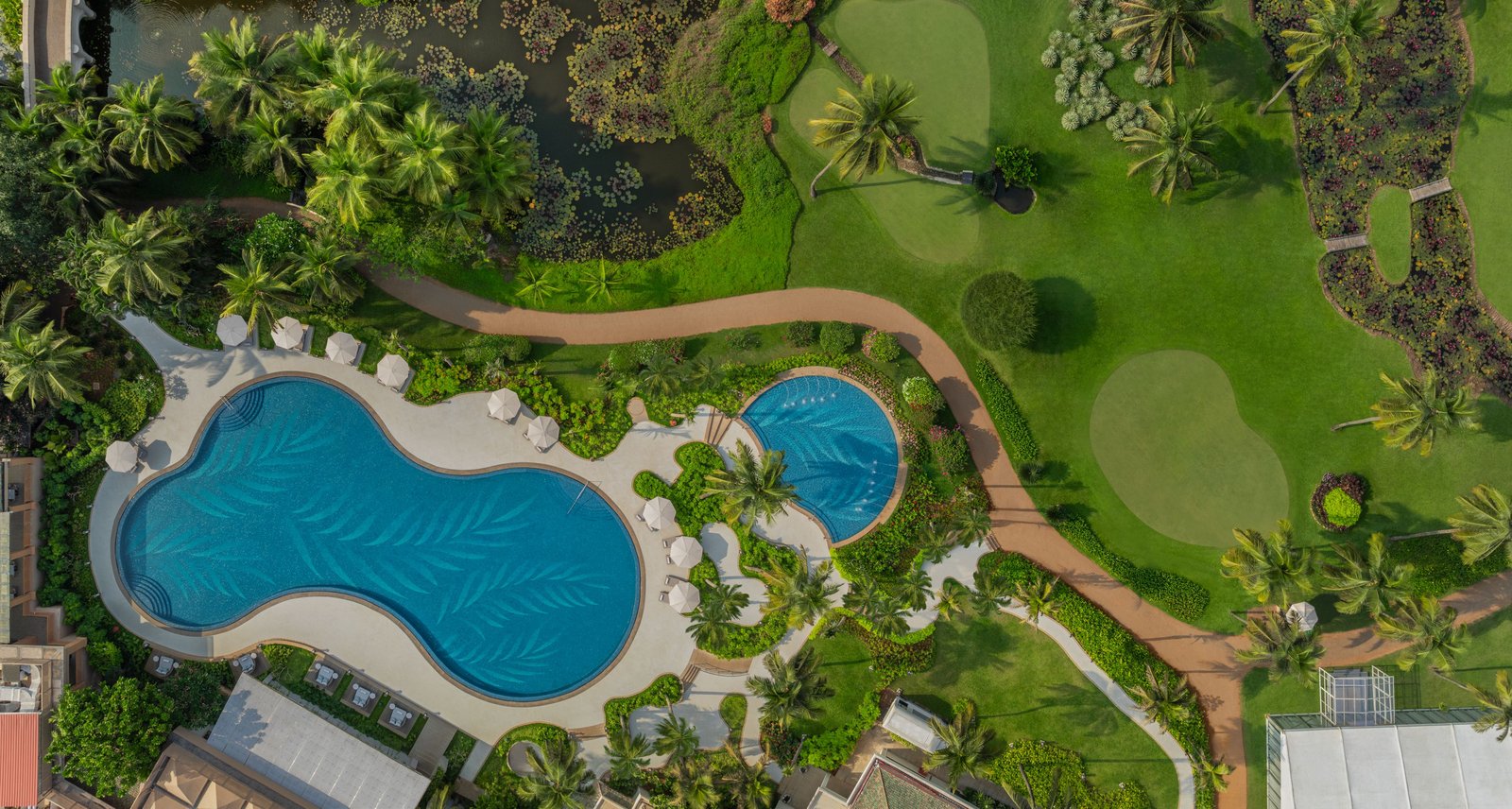 The St. Regis Goa Resort, the pool