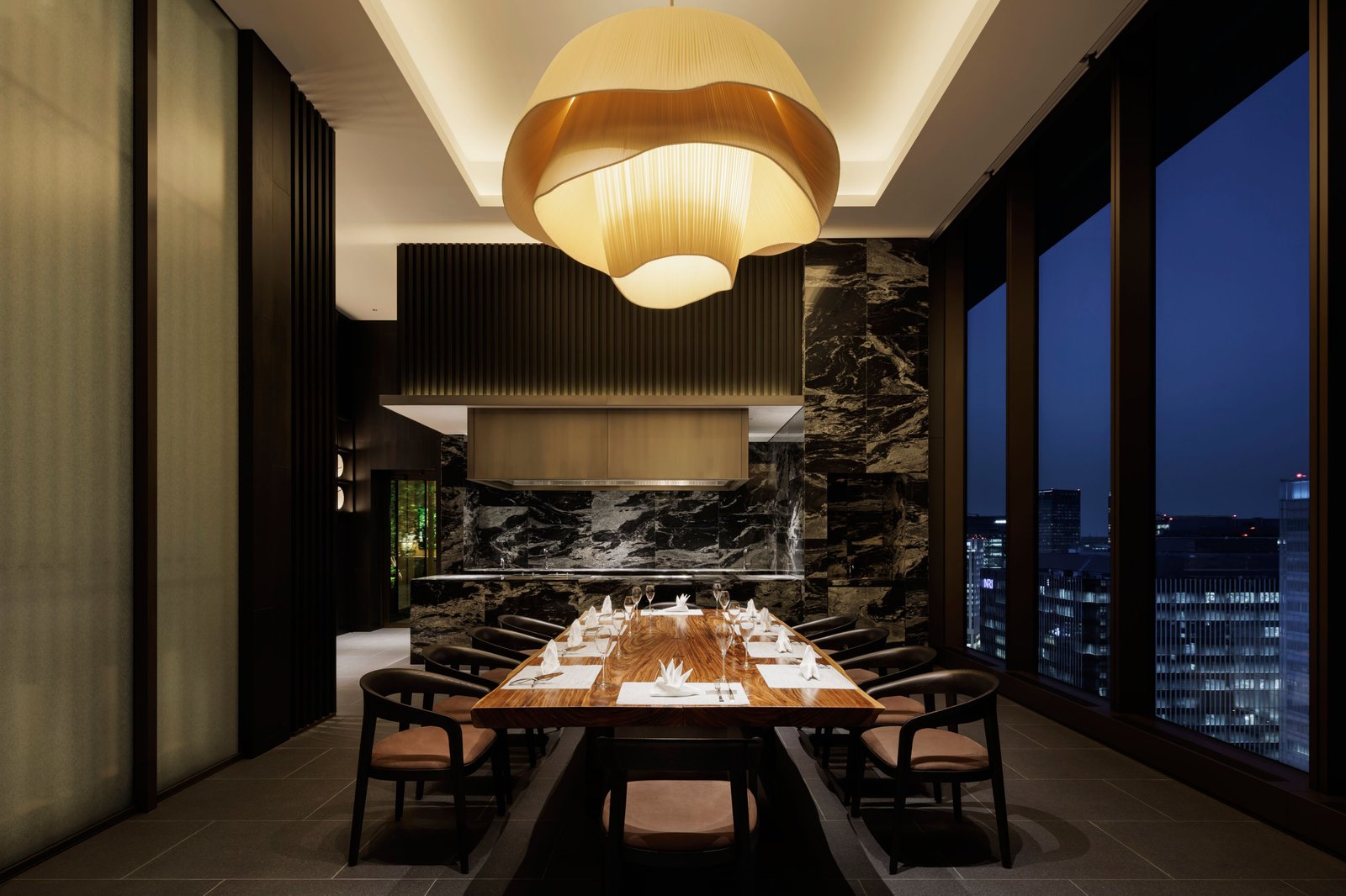 The Westin Yokohama, at the table