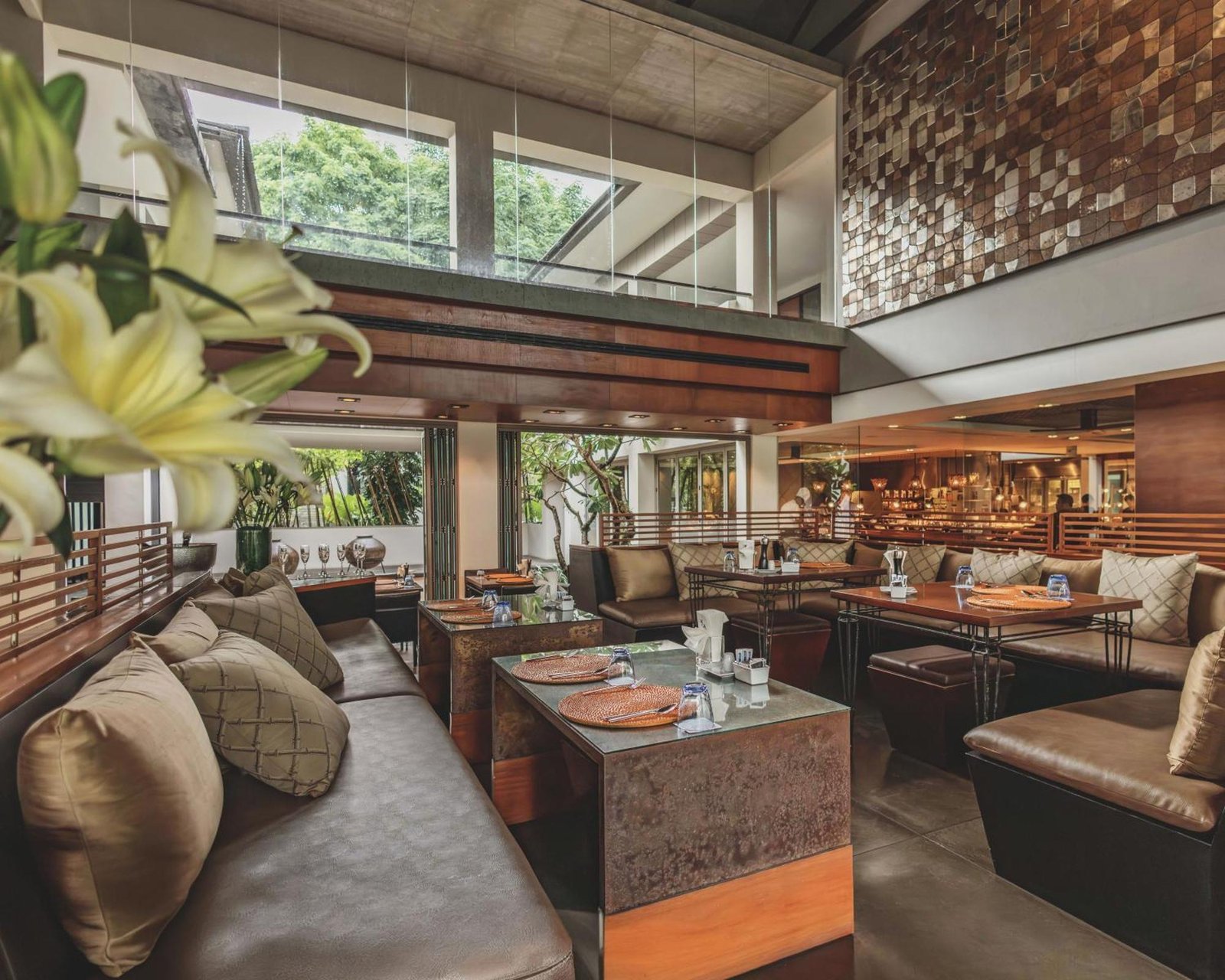 Twinpalms Surin Beach Phuket, at the table