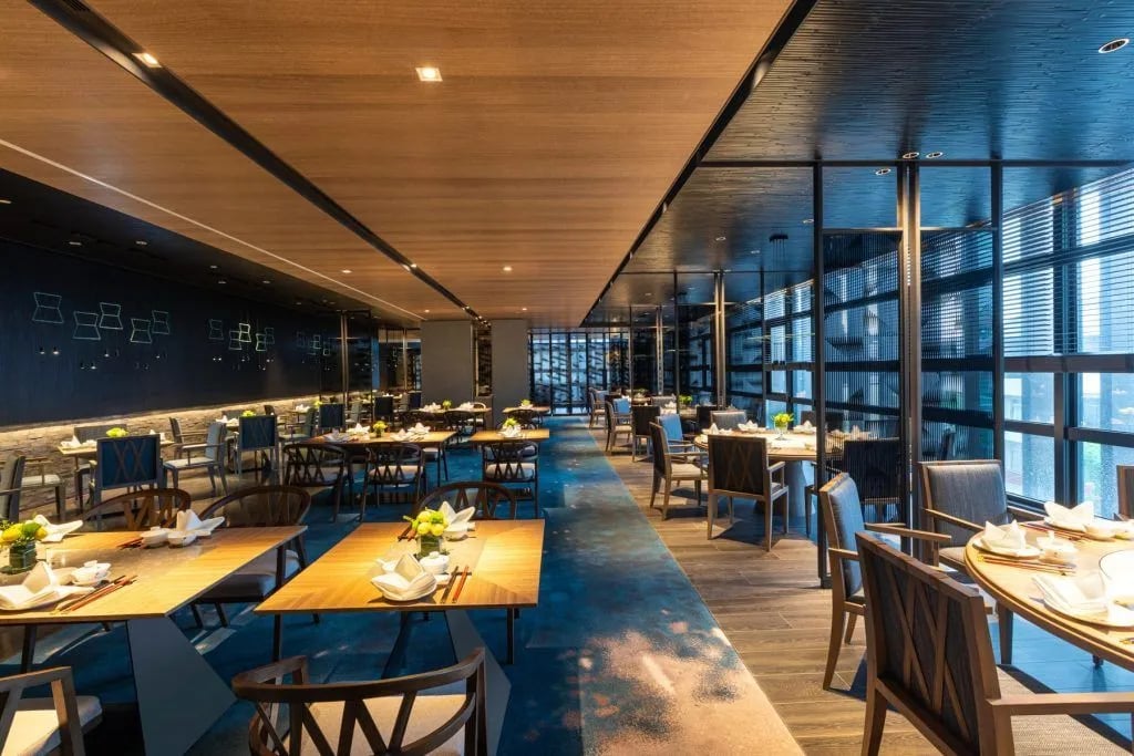 Wyndham Sun Moon Lake, at the table