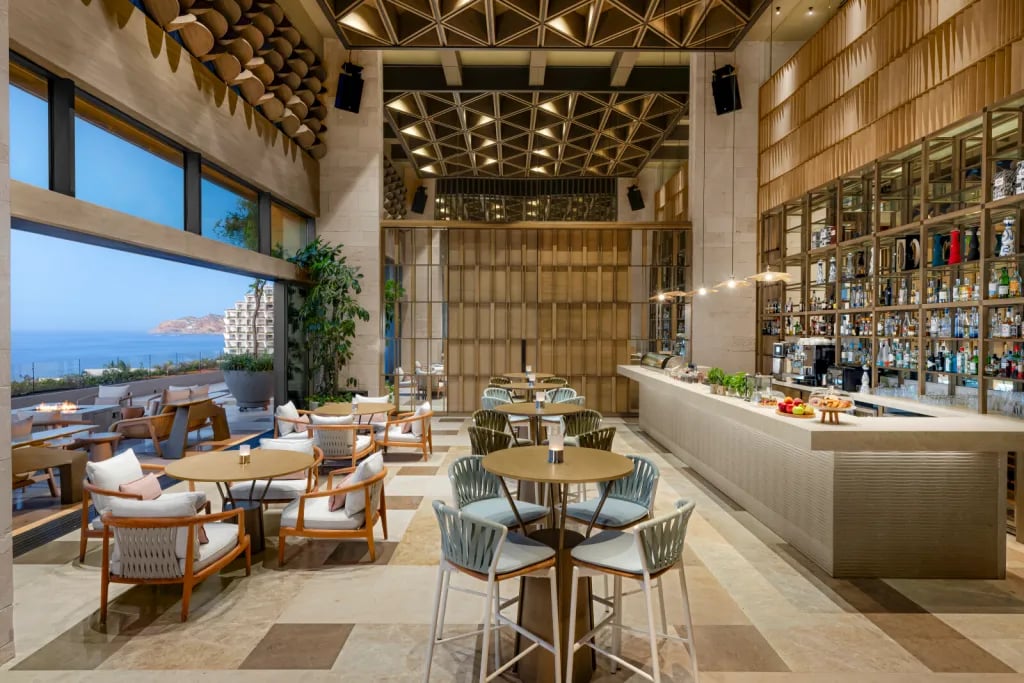 Grand Velas Boutique Los Cabos, at the table