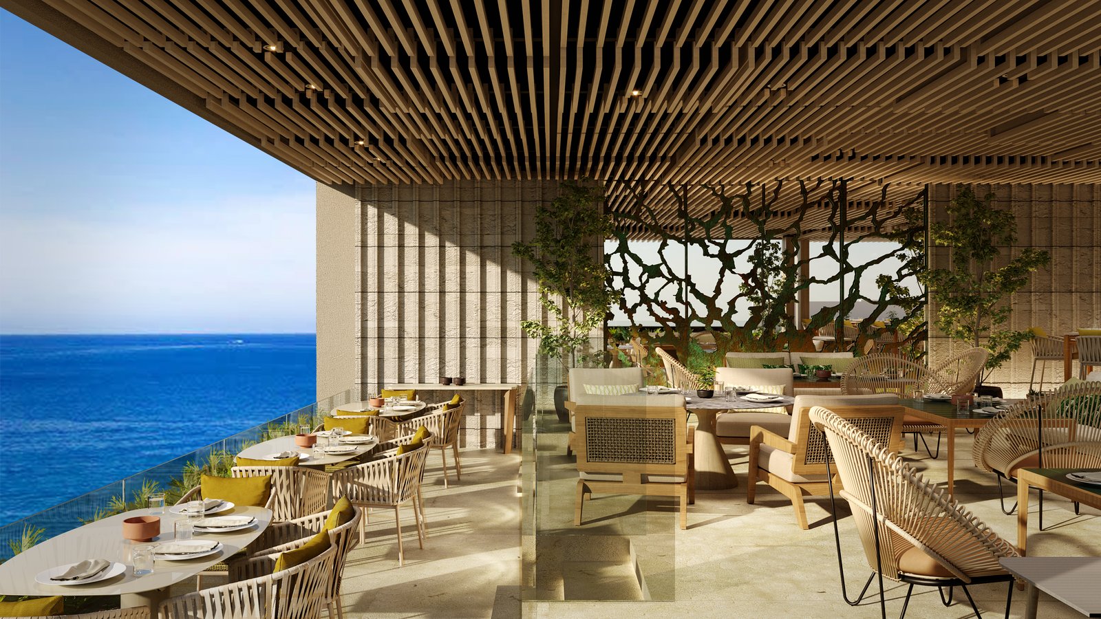 Grand Velas Boutique Los Cabos, at the table