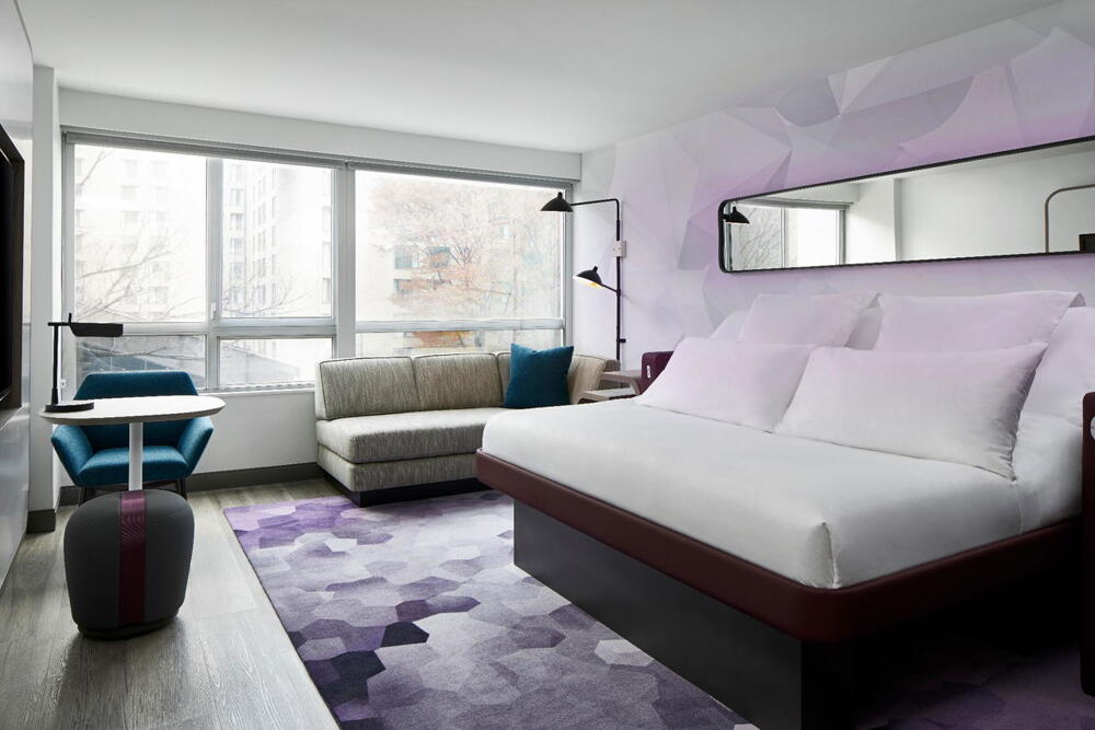 YOTEL Washington DC, rooms