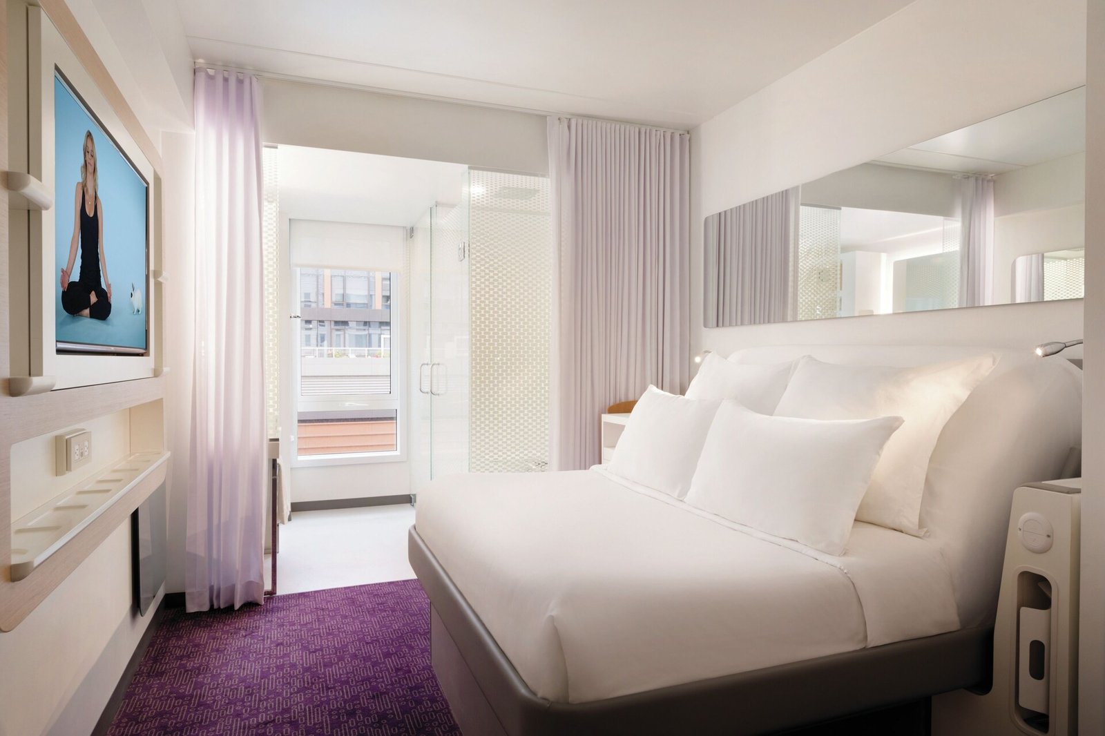 YOTEL Boston, rooms