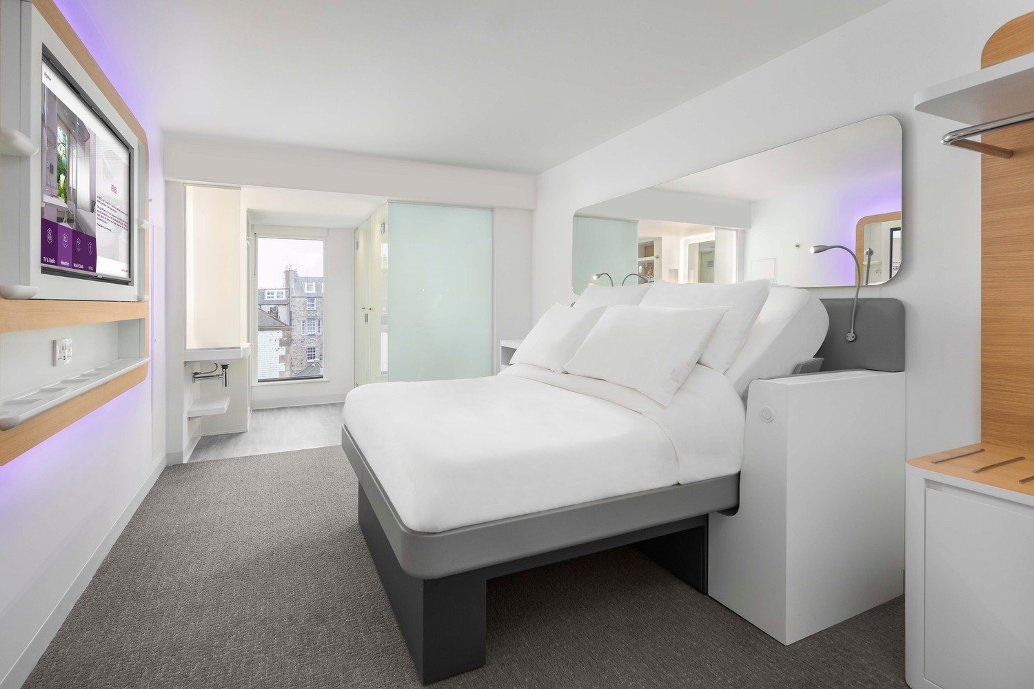 YOTEL Edinburgh, rooms