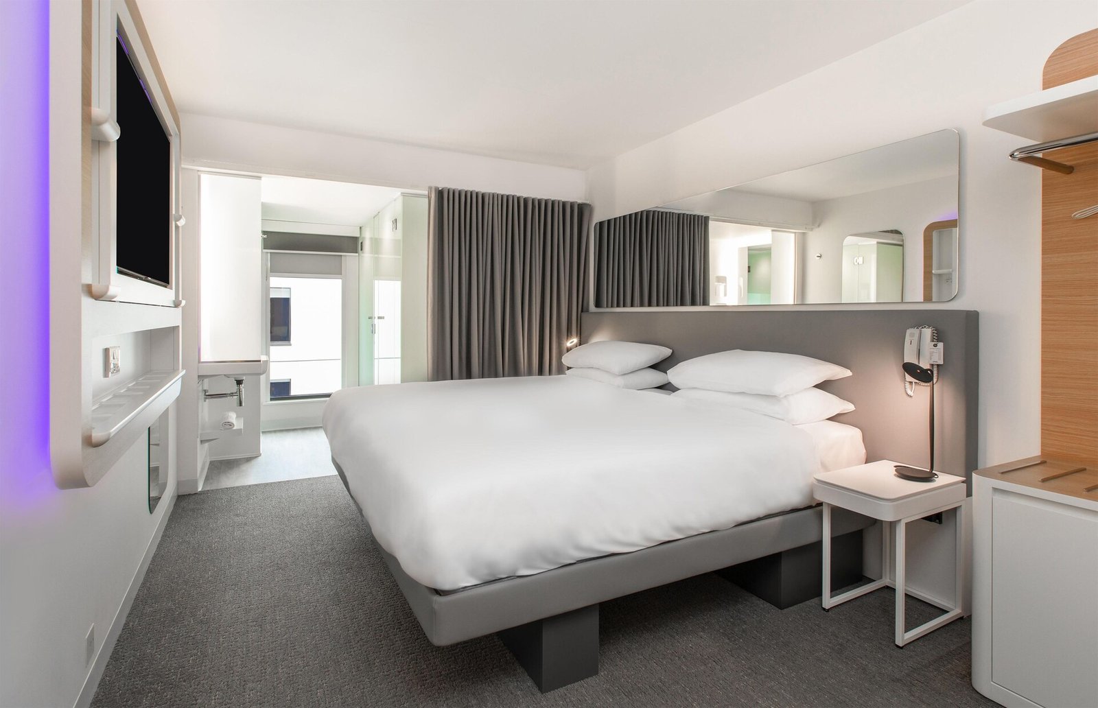 YOTEL Edinburgh, rooms